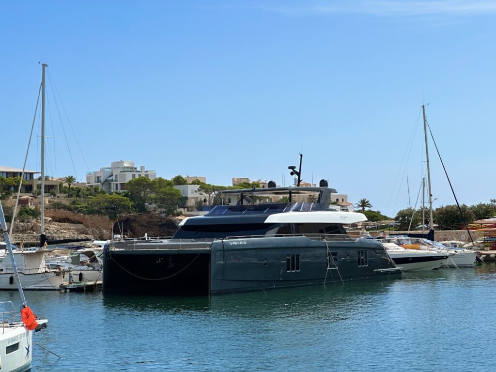 Rafael Nadal’s yacht in Porto Cristo, Mallorca